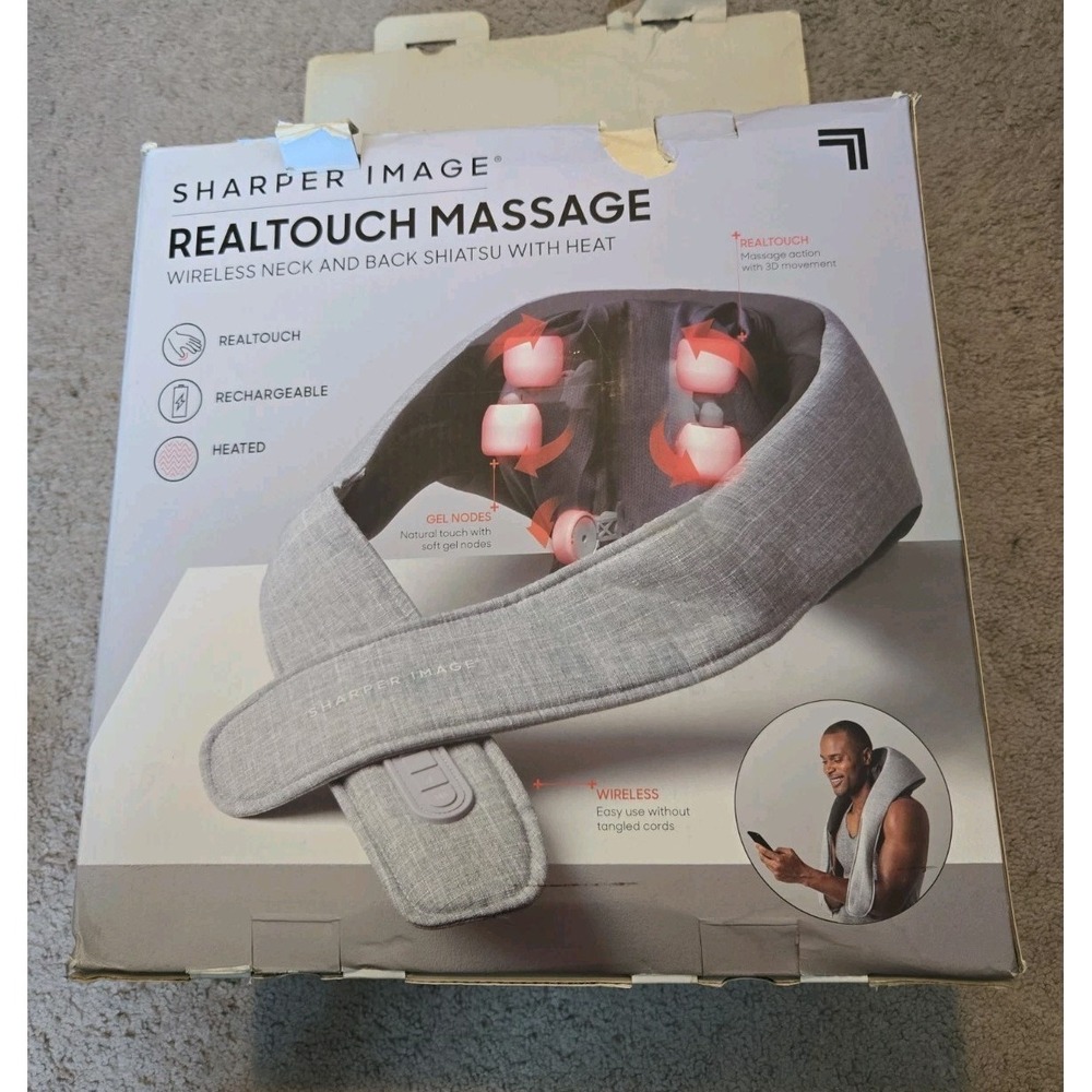 sharper image realtouch shiatsu massager - Picture 7 of 8